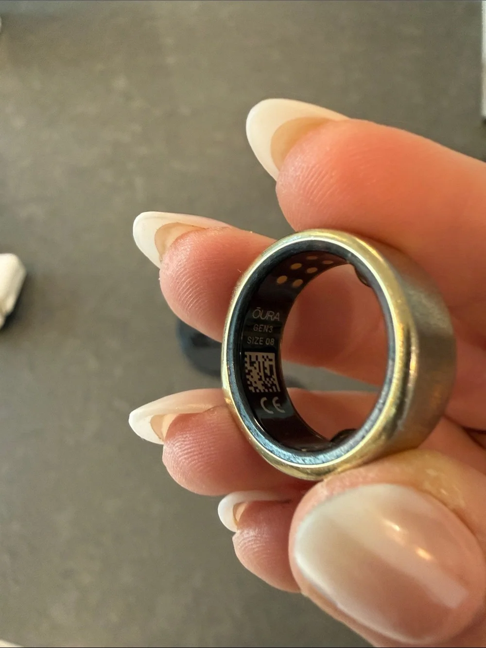 Oura Gen3 Size 8 with Charger